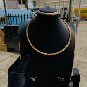 Sunbelle gold choker 001