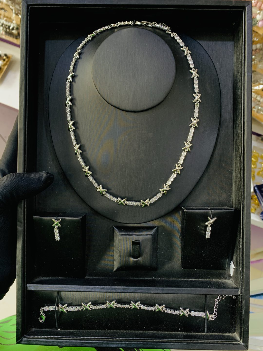Bijou silver luxury set