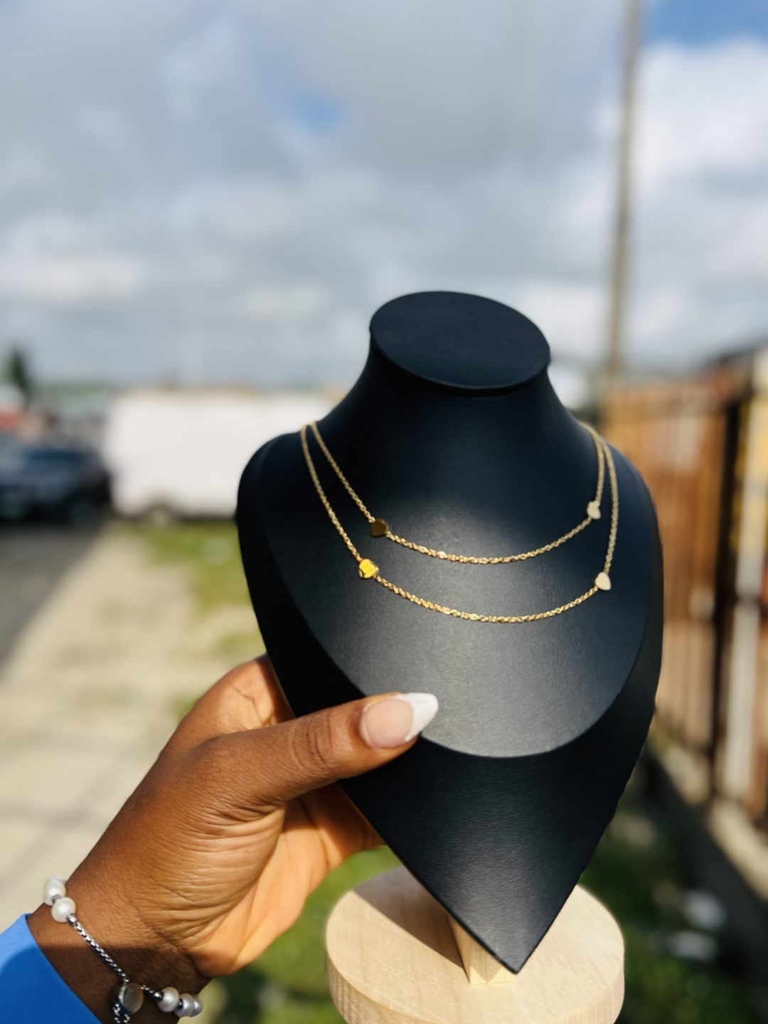 Heart Stainless steel waist chain 001