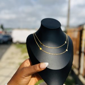 Heart Stainless steel waist chain 001