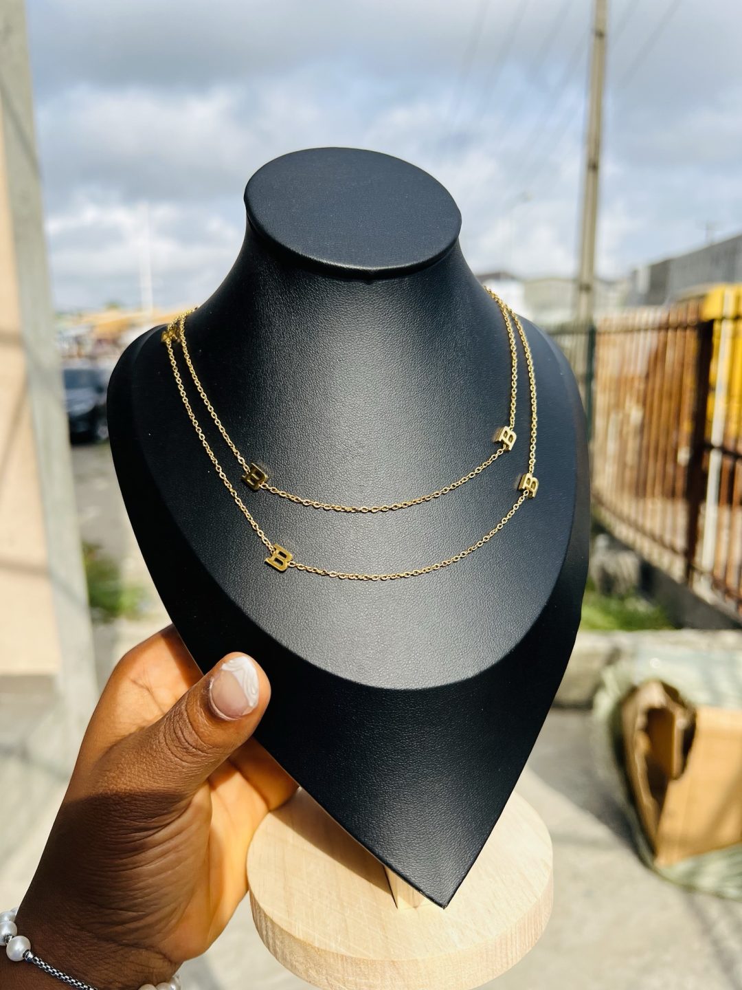 B Stainless steel waist chain 005