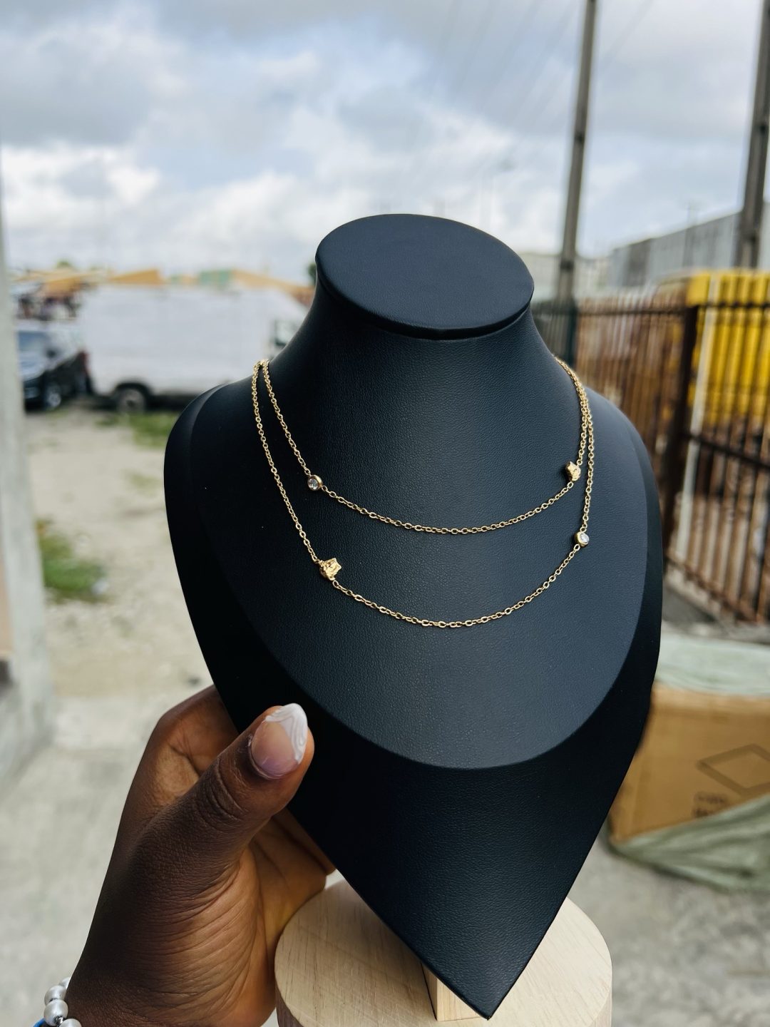 Versace Stainless steel waist chain 006