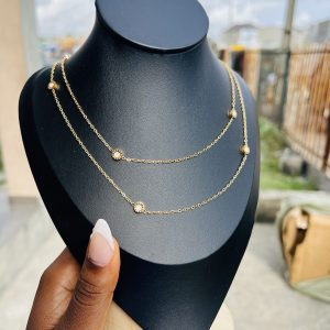Black bee Stainless steel waist chain 008