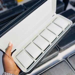 Engraved 6 in 1 watch organizer