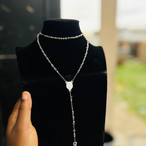 2 toned small designers Rosary