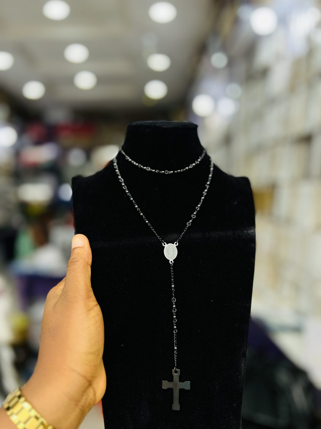 Black small designers Rosary - Image 3