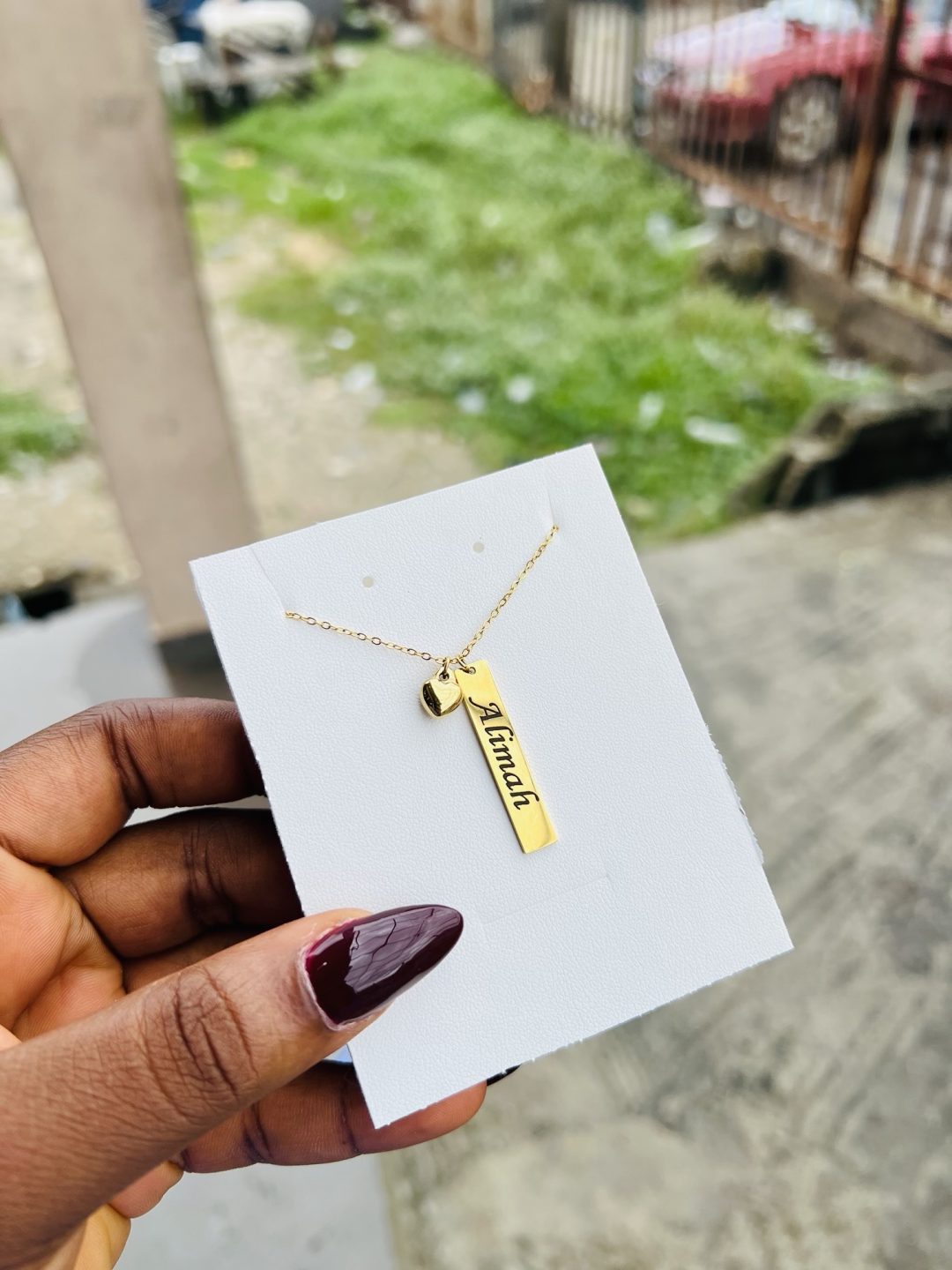 Engraved love Spotify necklace 002 - Image 3
