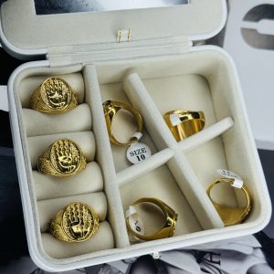 Male Gold Stainless steel ring 011