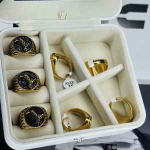 Male Gold Stainless steel ring 009