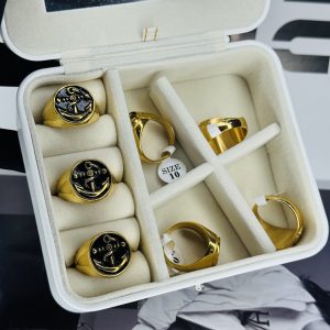Male Gold Stainless steel ring 008
