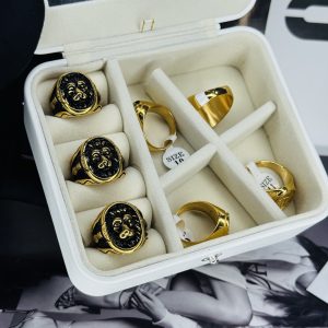 Male Gold Stainless steel ring 004