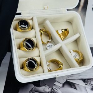 Male Gold Stainless steel ring 003