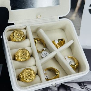Male Gold Stainless steel ring 002