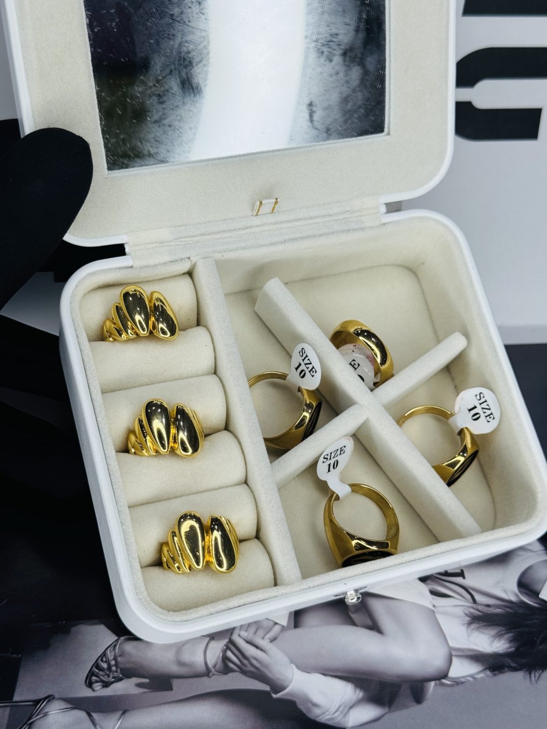Gold Fashion ring 036