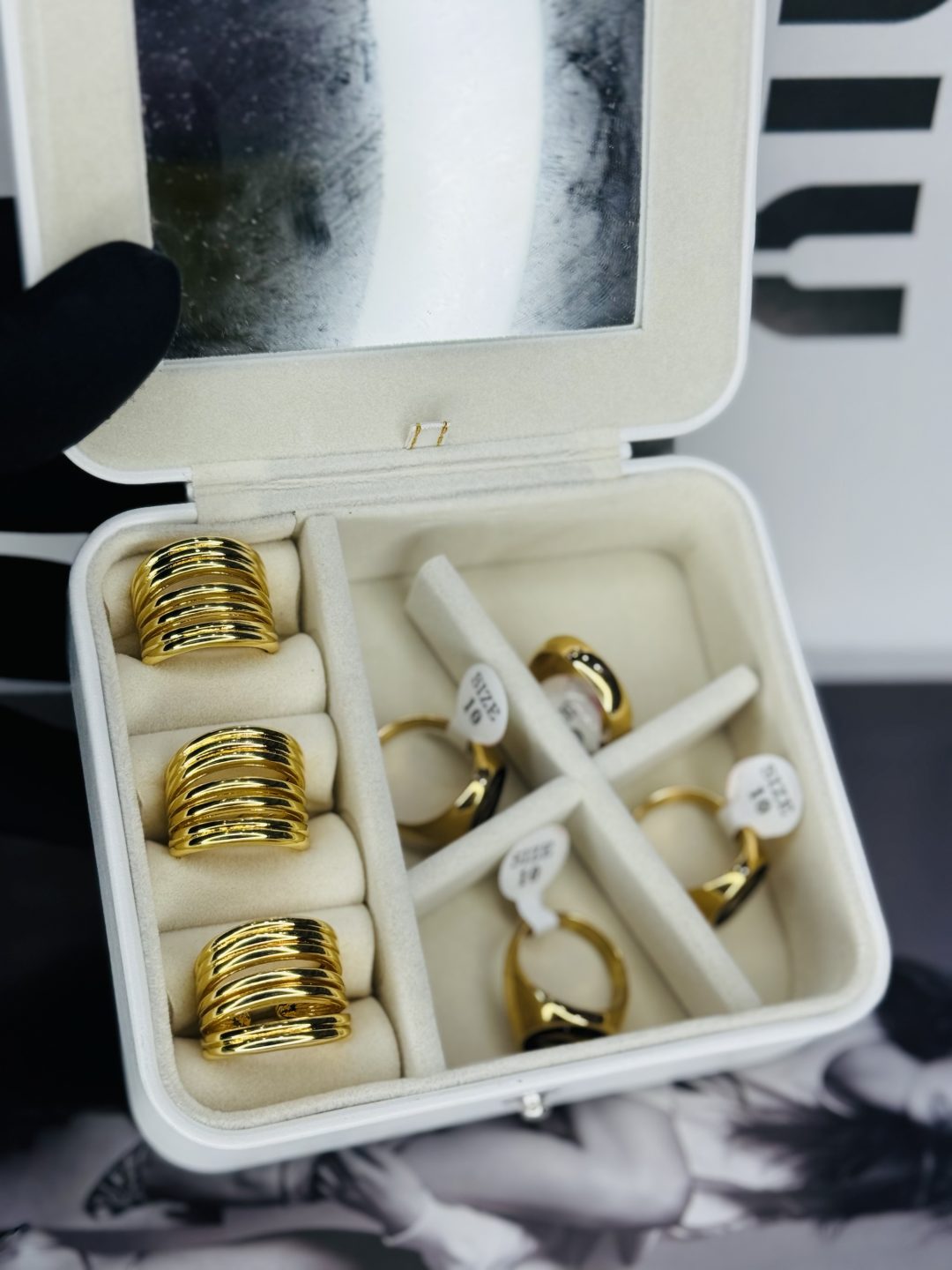 Gold Fashion ring 035