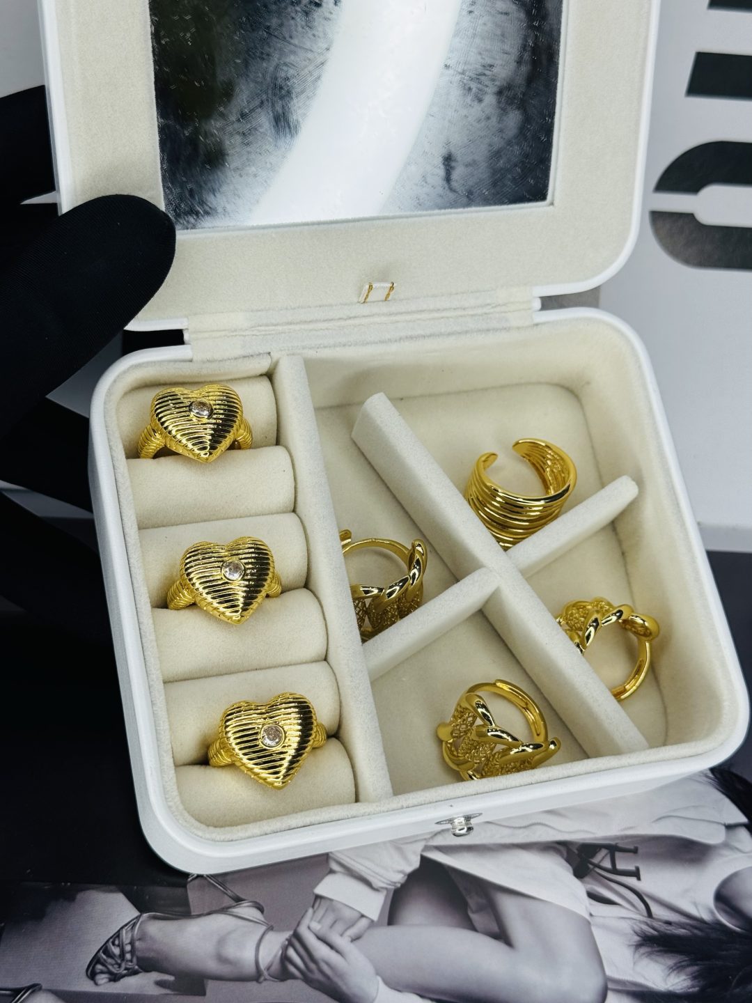 Gold Fashion ring 032
