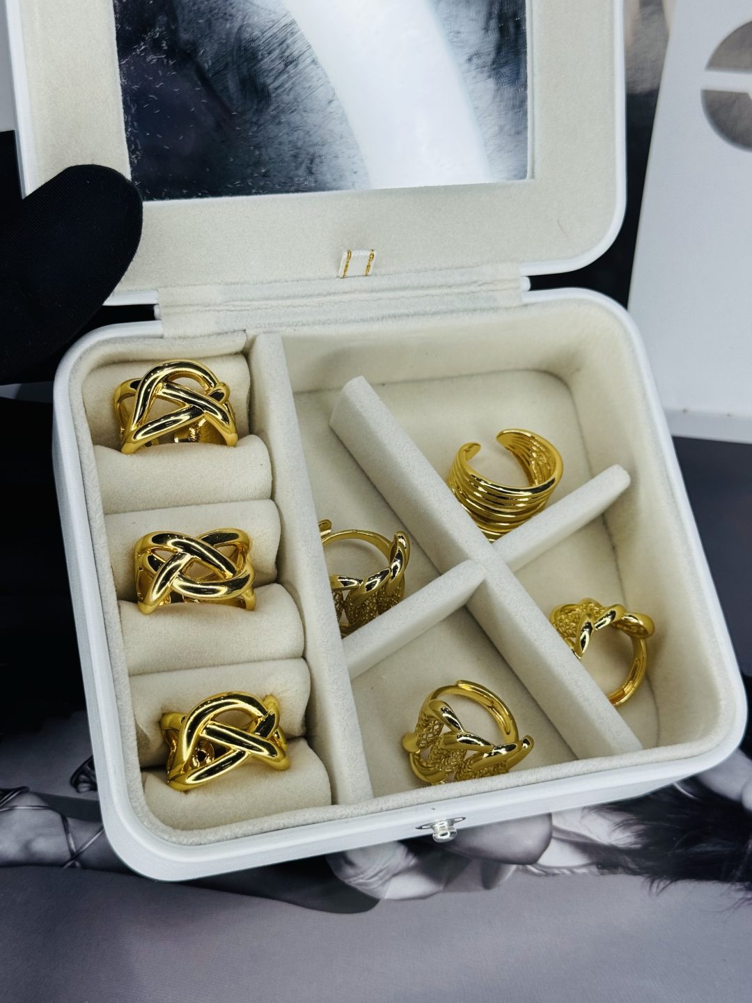 Gold Fashion ring 029