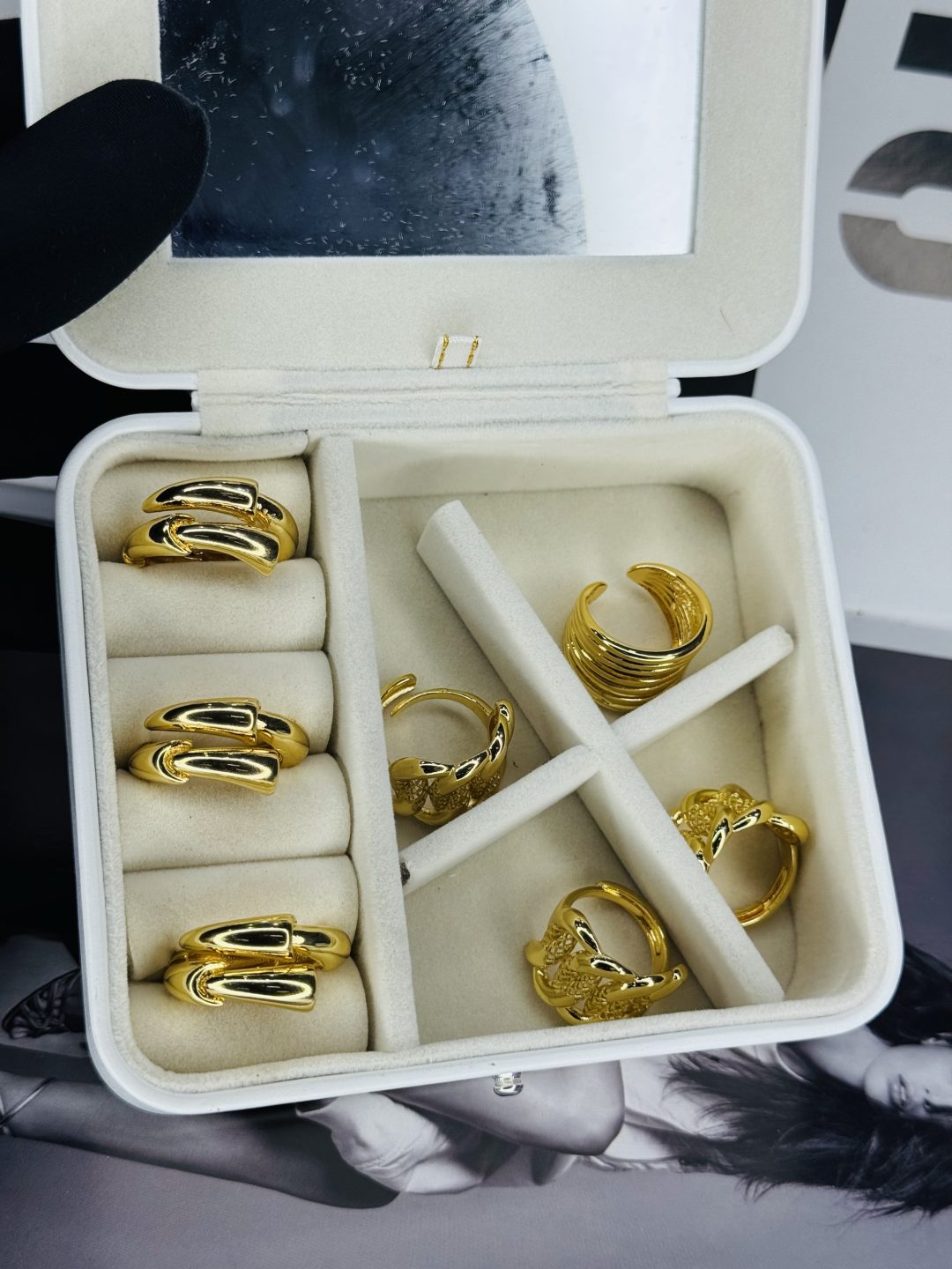 Gold Fashion ring 027