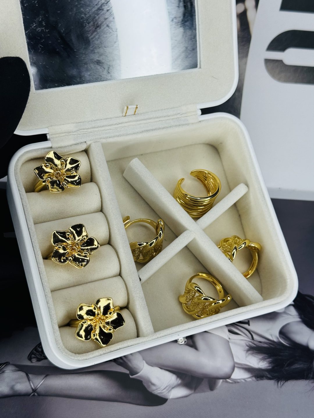 Gold Fashion ring 026