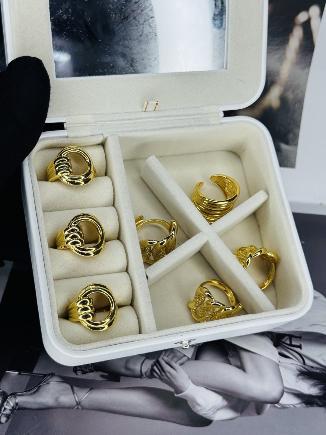 Gold Fashion ring 025