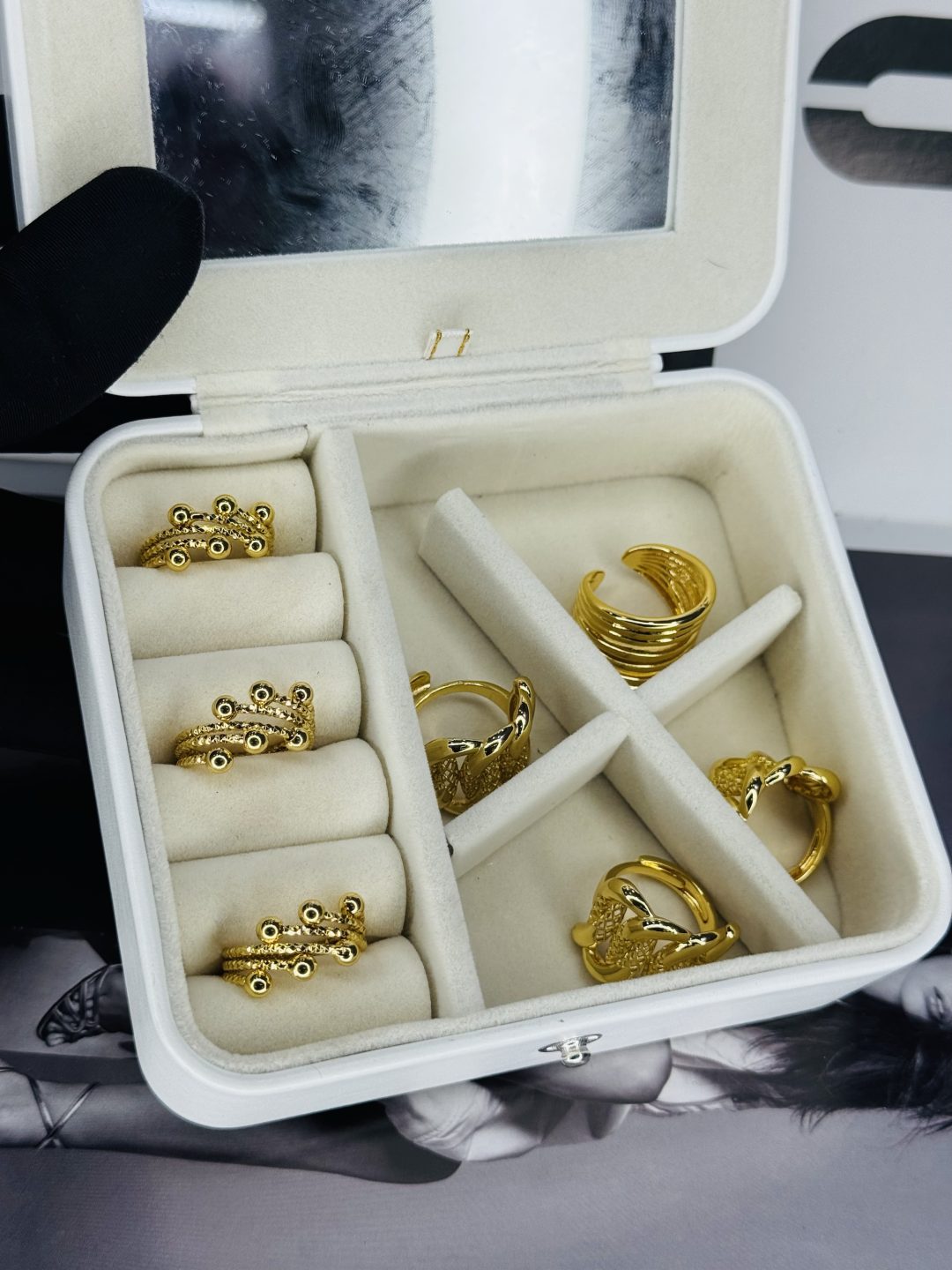 Gold Fashion ring 021