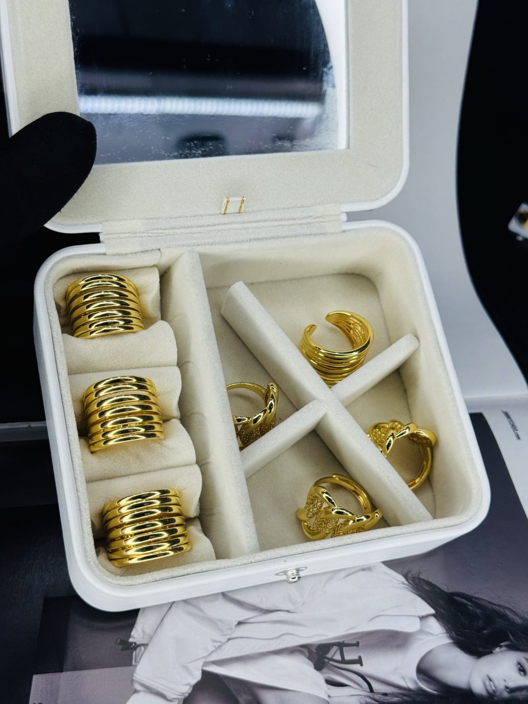 Gold Fashion ring 019