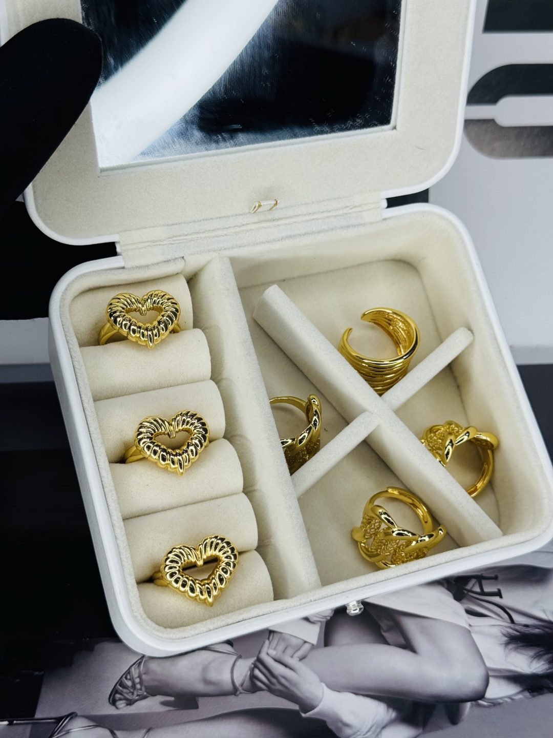 Gold Fashion ring 013