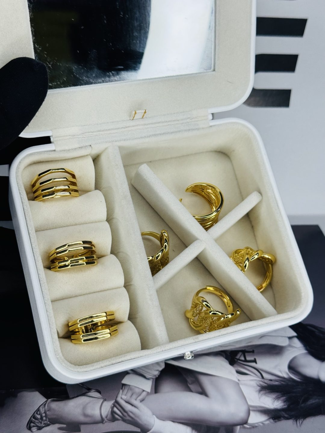 Gold Fashion ring 005