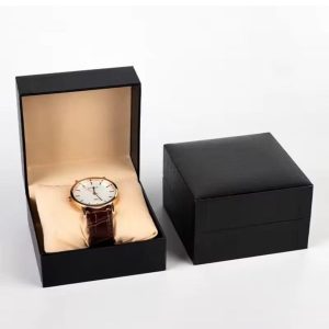 Leather watch box