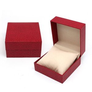 Leather watch box