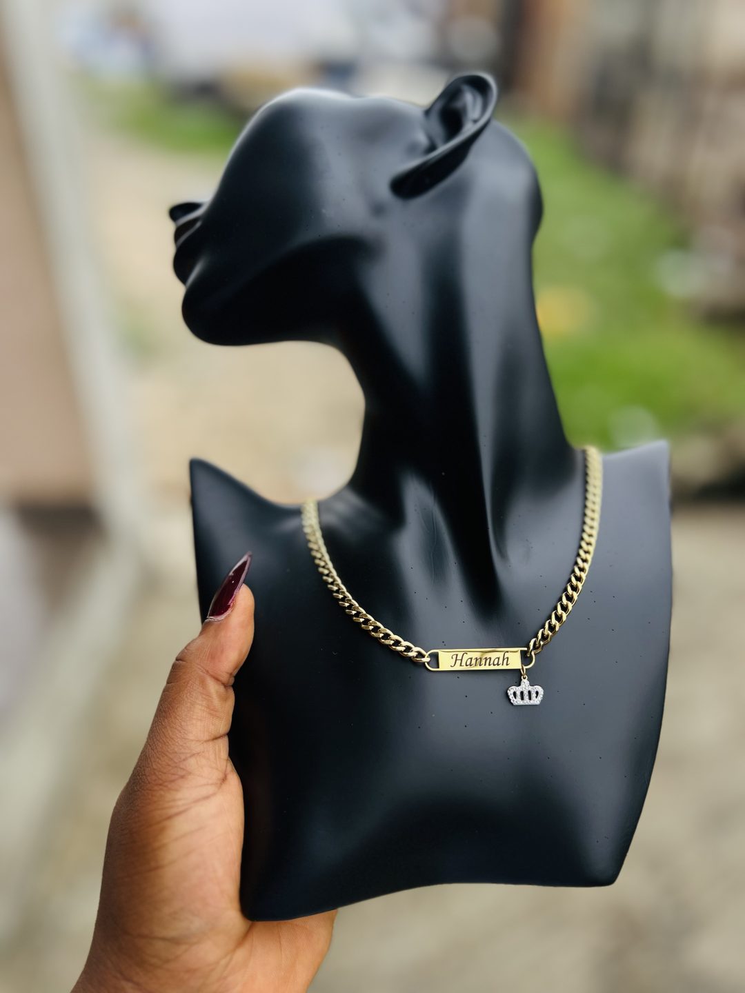 Engraved Cuban link necklace - Image 10
