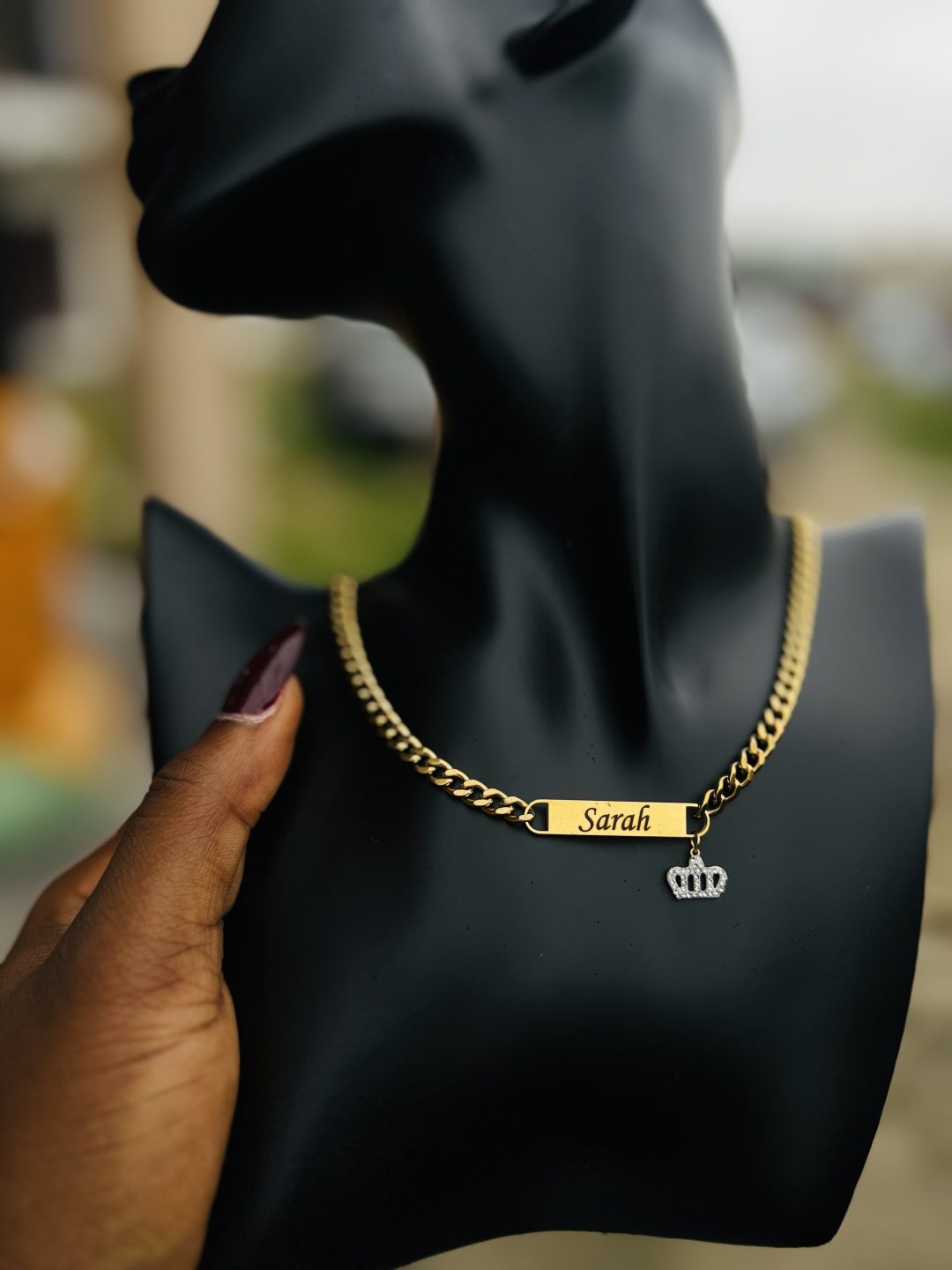 Engraved Cuban link necklace - Image 8