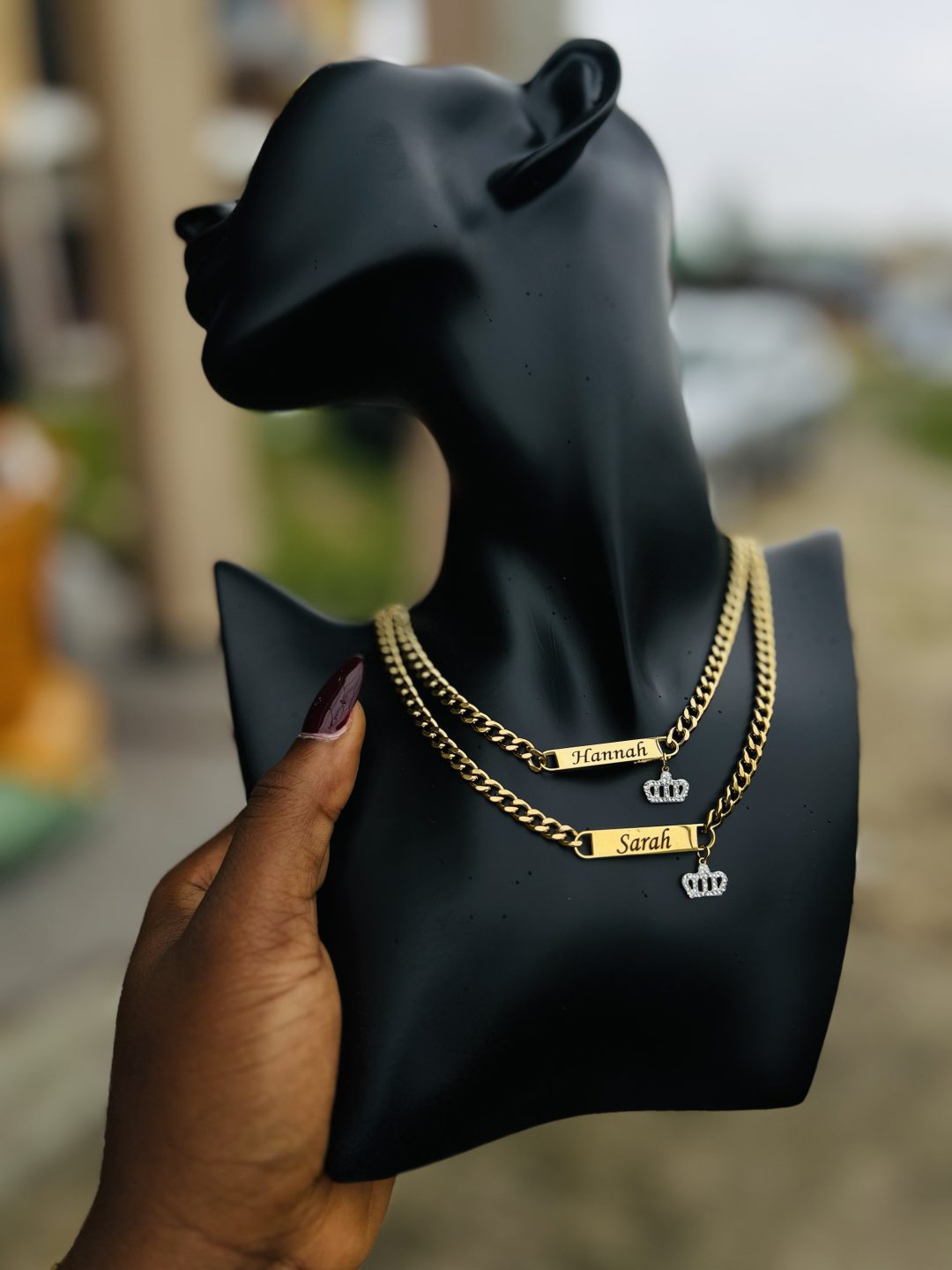 Engraved Cuban link necklace - Image 2