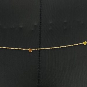 Heart Stainless steel waist chain 001