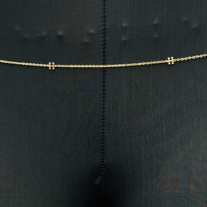 Hermes Stainless steel waist chain 003