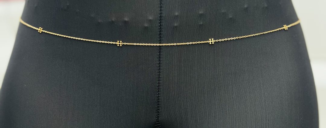 Hermes Stainless steel waist chain 003