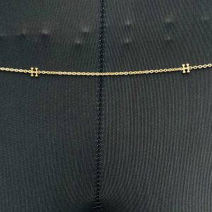 Hermes Stainless steel waist chain 003