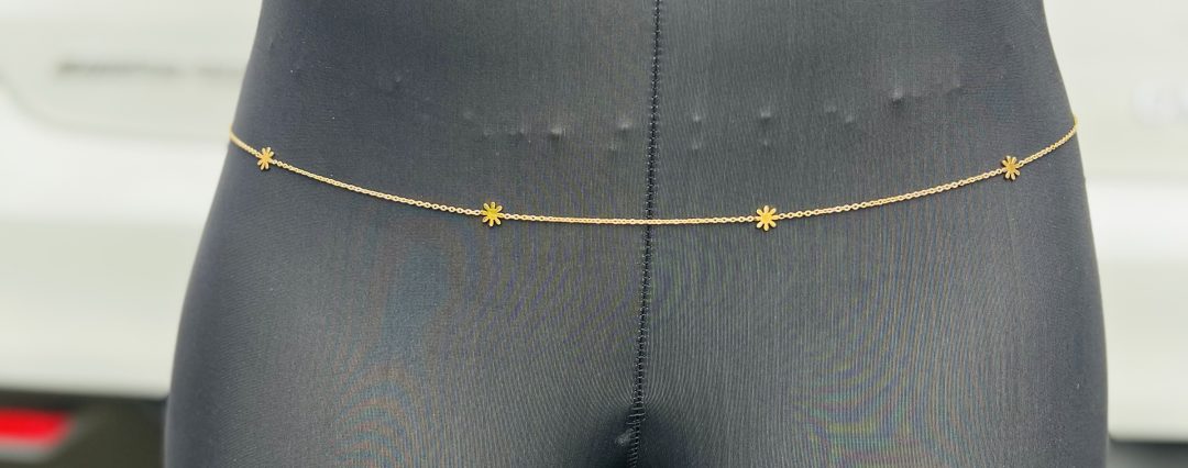 Sunflower Stainless steel waist chain 004 - Image 3