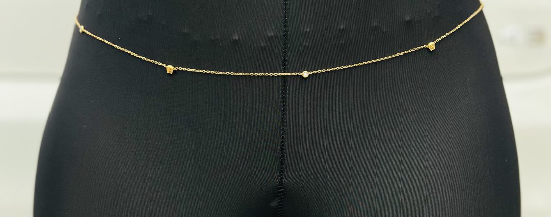 Versace Stainless steel waist chain 006