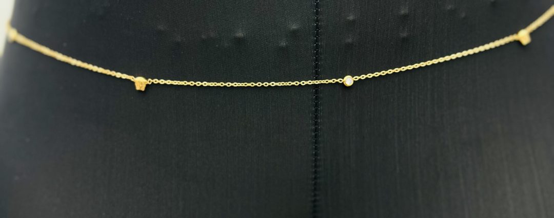 Versace Stainless steel waist chain 006 - Image 3