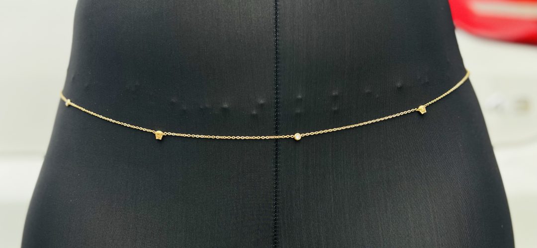 Versace Stainless steel waist chain 006 - Image 2