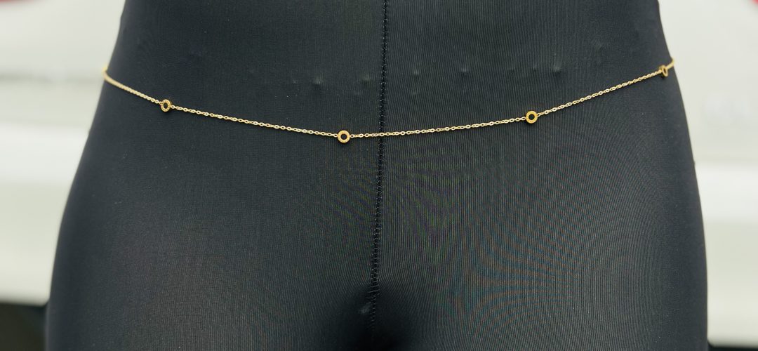 Black bee Stainless steel waist chain 008 - Image 2