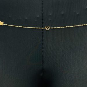 Butterfly Stainless steel waist chain 011