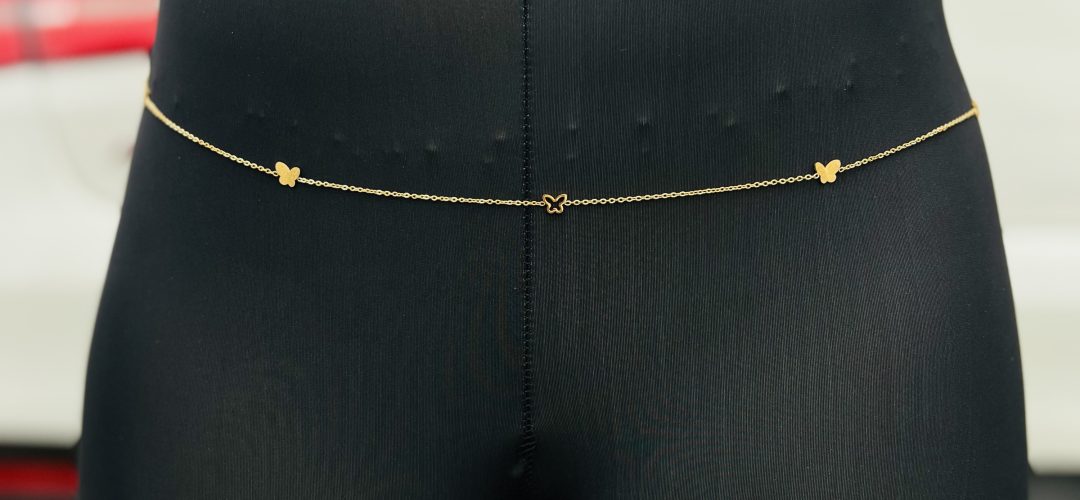Butterfly Stainless steel waist chain 011 - Image 2