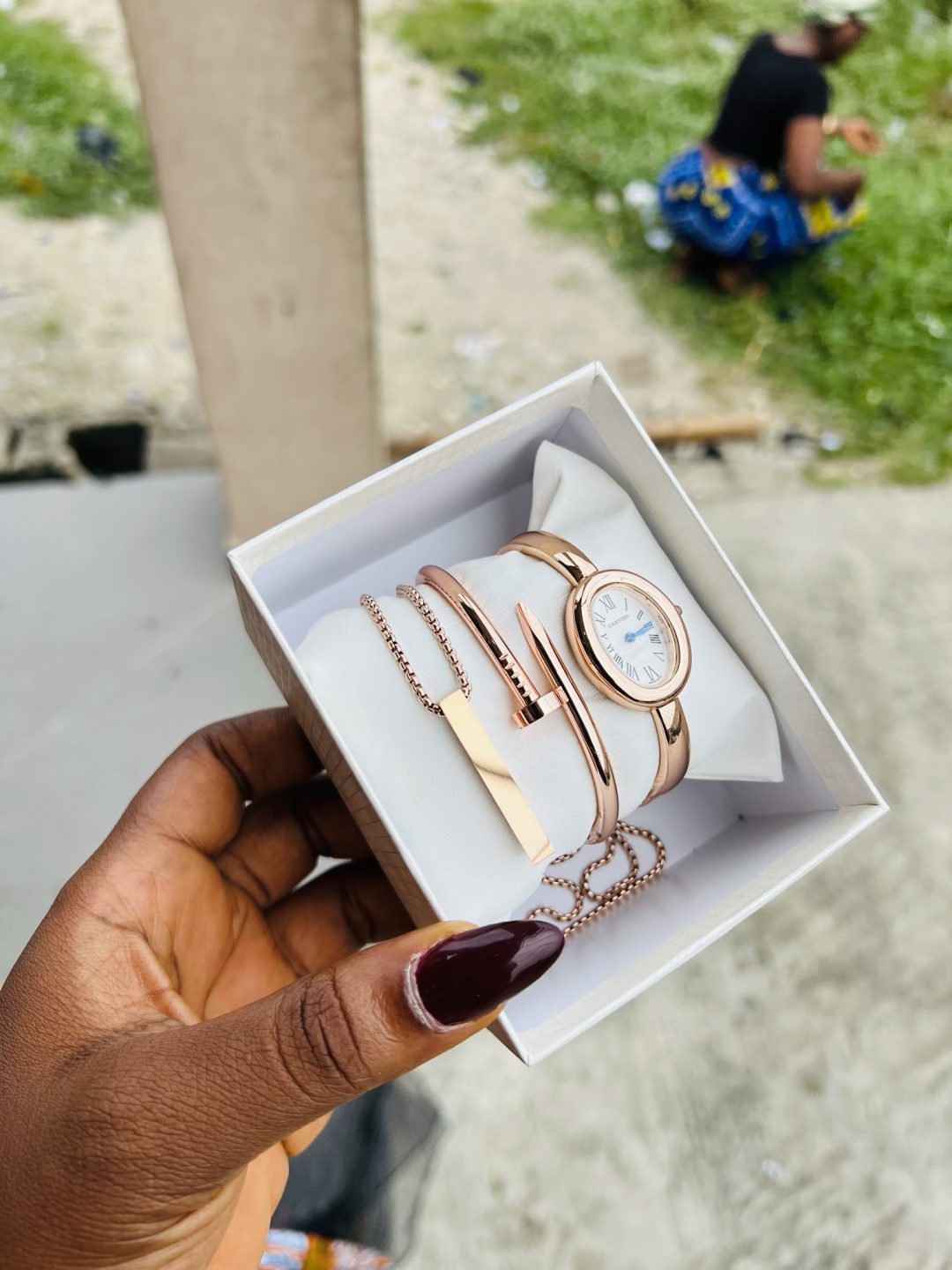 Engraved Rose gold combo with box! - Image 6