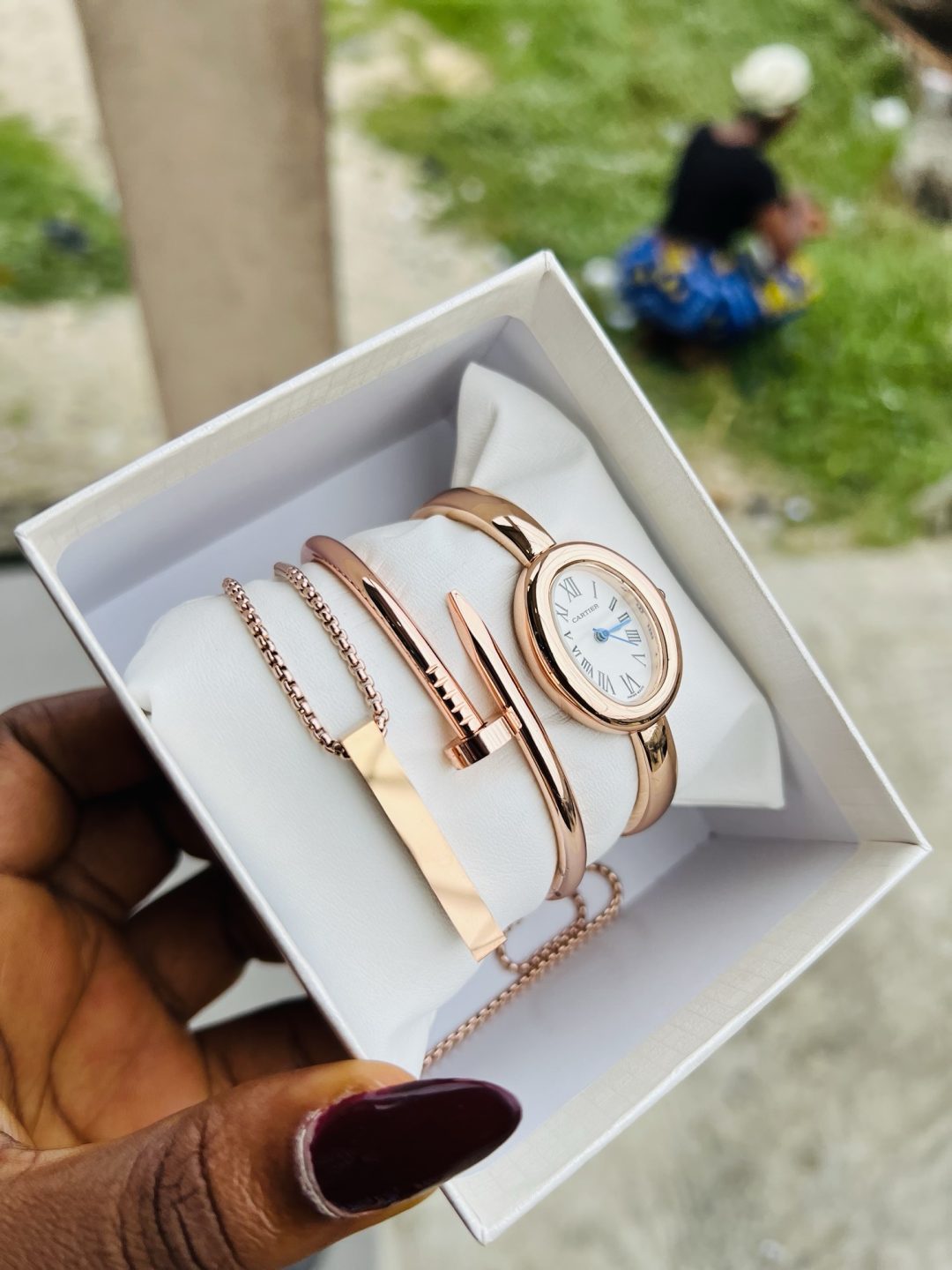 Engraved Rose gold combo with box! - Image 5
