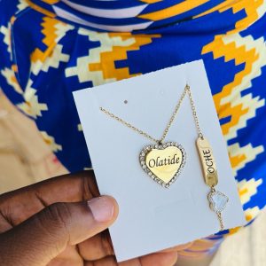 Engraved love combo for her