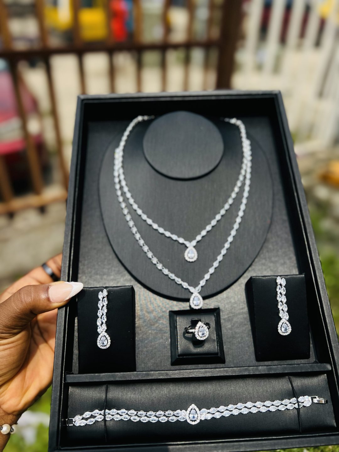 003 Zirconia bridal set - Image 6