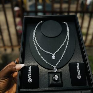 003 Zirconia bridal set