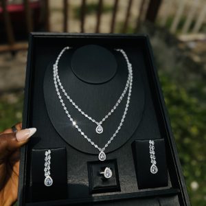 003 Zirconia bridal set